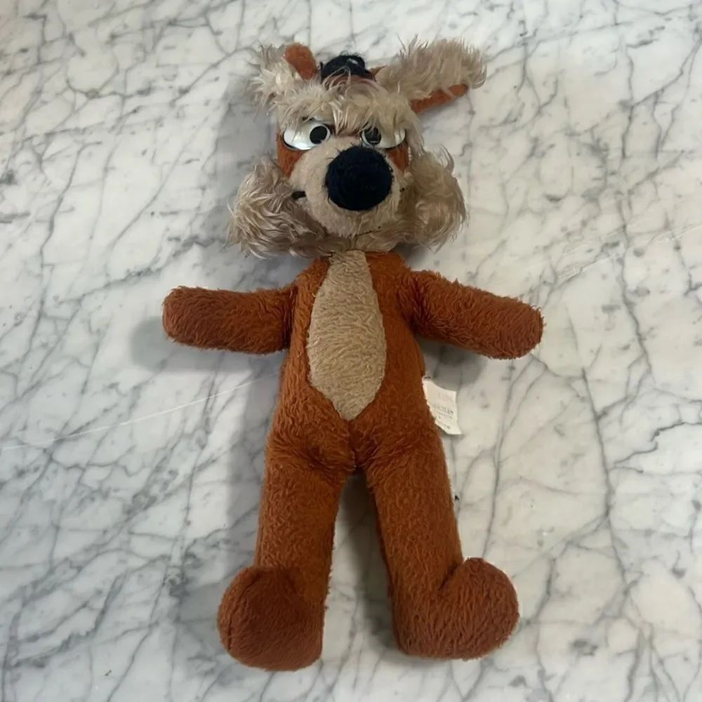 Wilee Coyote Warner Bros Vintage Plush Stuffed